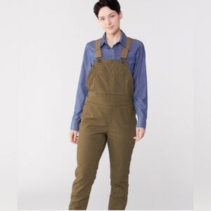 REI Co-Op Women’s Trailsmith Overalls Olive Green L